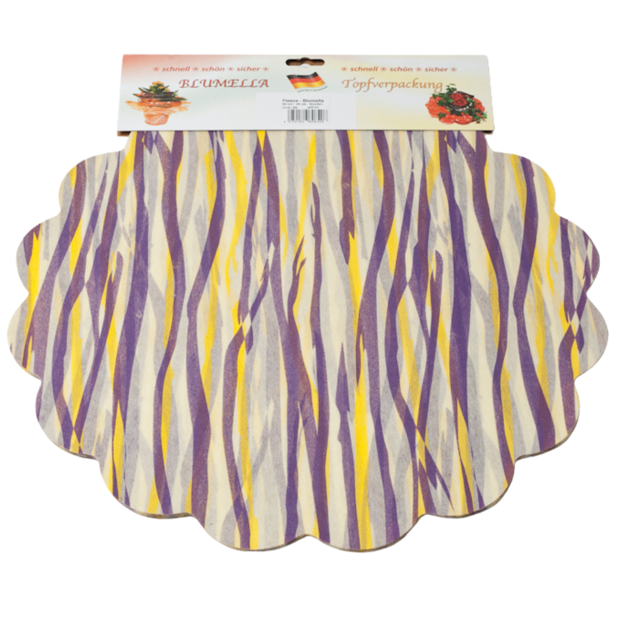 Blumella – Streifen 2-Color gelb-lila