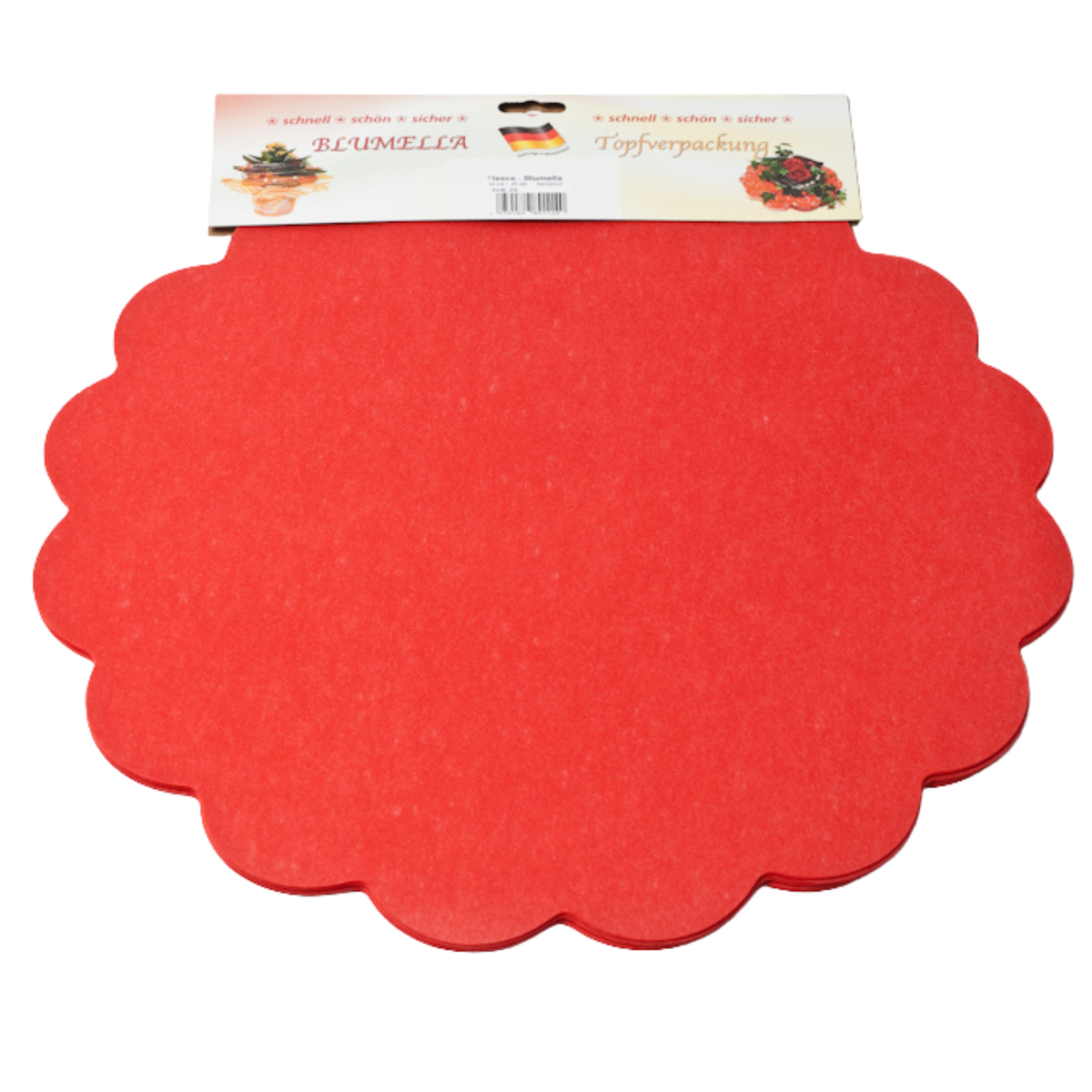 Blumella – Kerzenrot