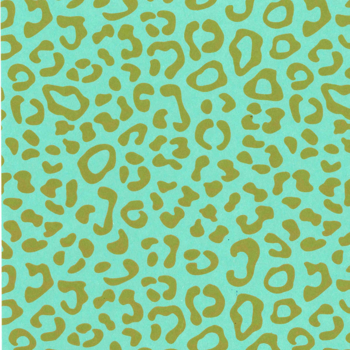 "Leo 2.0" Papier – Farbmuster türkis gold