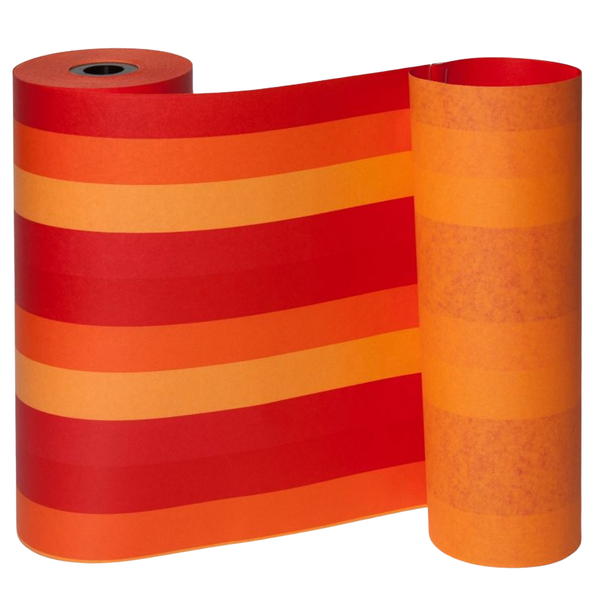 Manschettenpapier Dekor – Balken orange