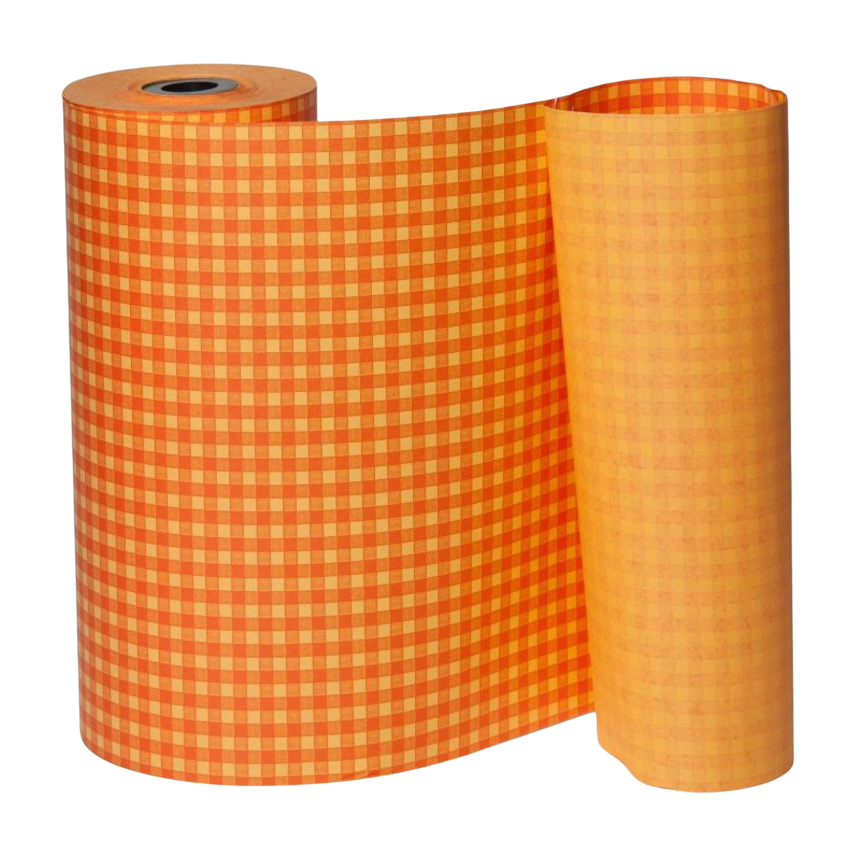 Manschettenpapier Dekor – Karo eigelb