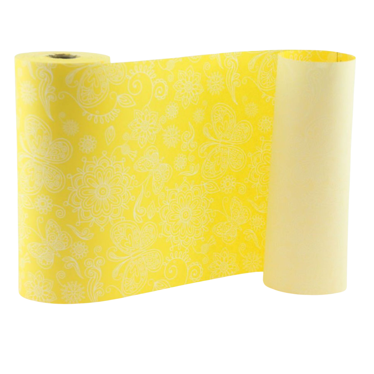 Manschettenpapier Dekor – Summertime gelb