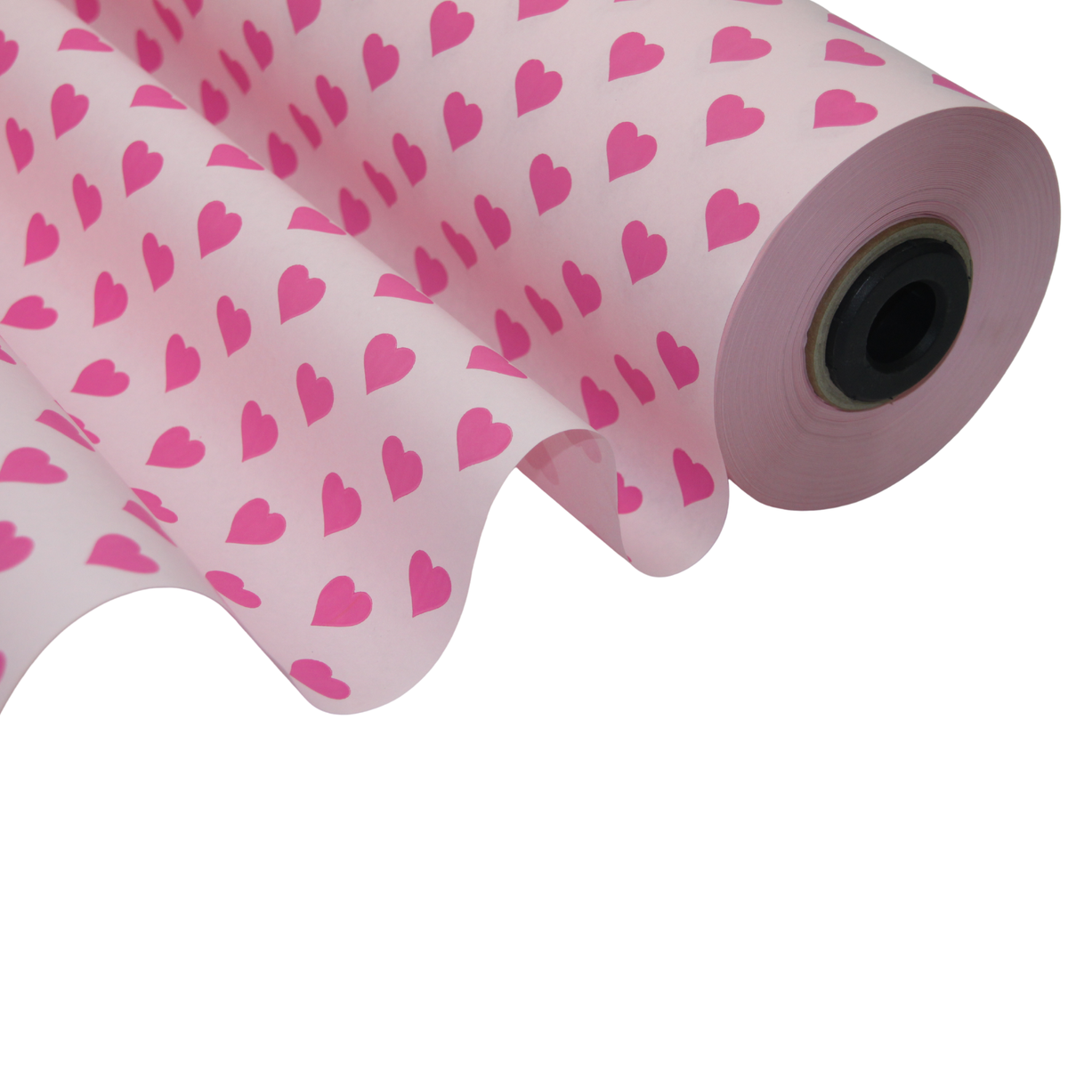 "Sweet Hearts" Papier – pink auf Rosa