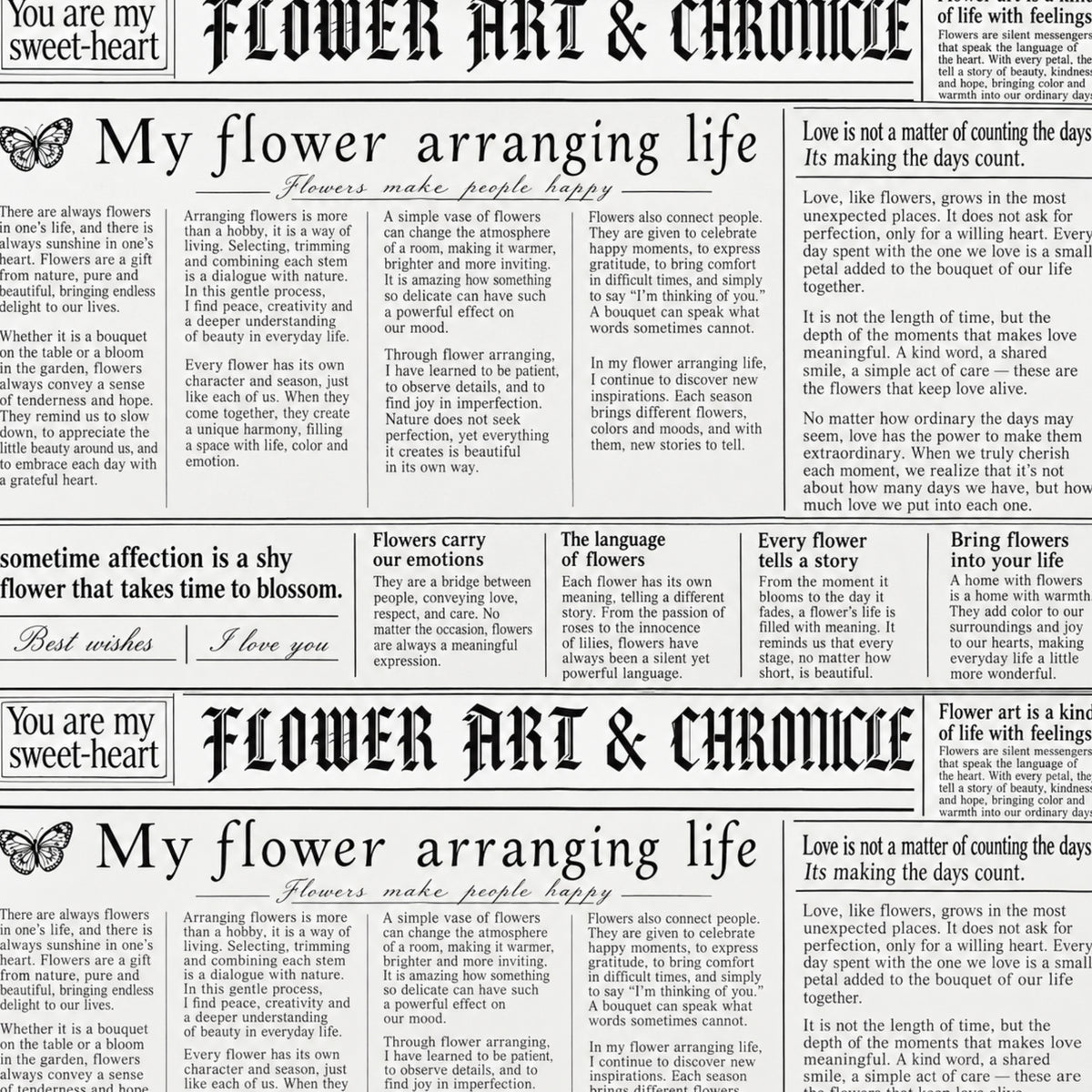 "Transmatt" Paperlook – Farbmuster Newsexpress Weiß schwarz