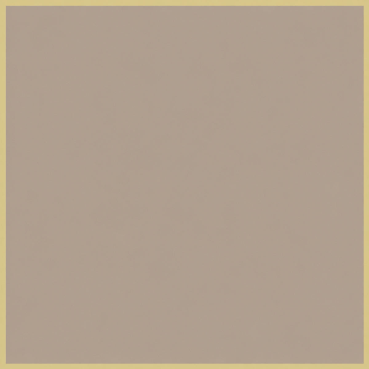 "Transmatt" Paperlook – Farbmuster UNI mocca mit gold Rahmen