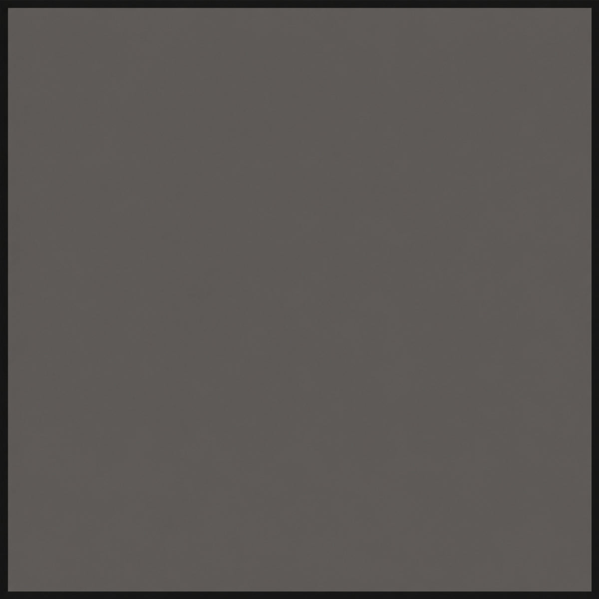 "Transmatt" Paperlook – Farbmuster UNI anthrazit mit schwarz Rahmen