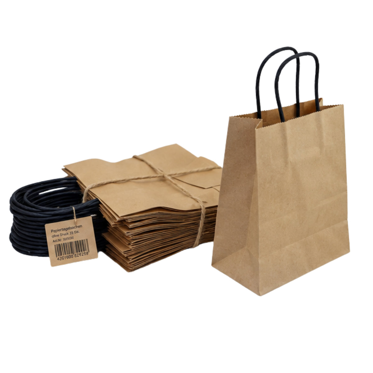 Papiertragetaschen – Natur