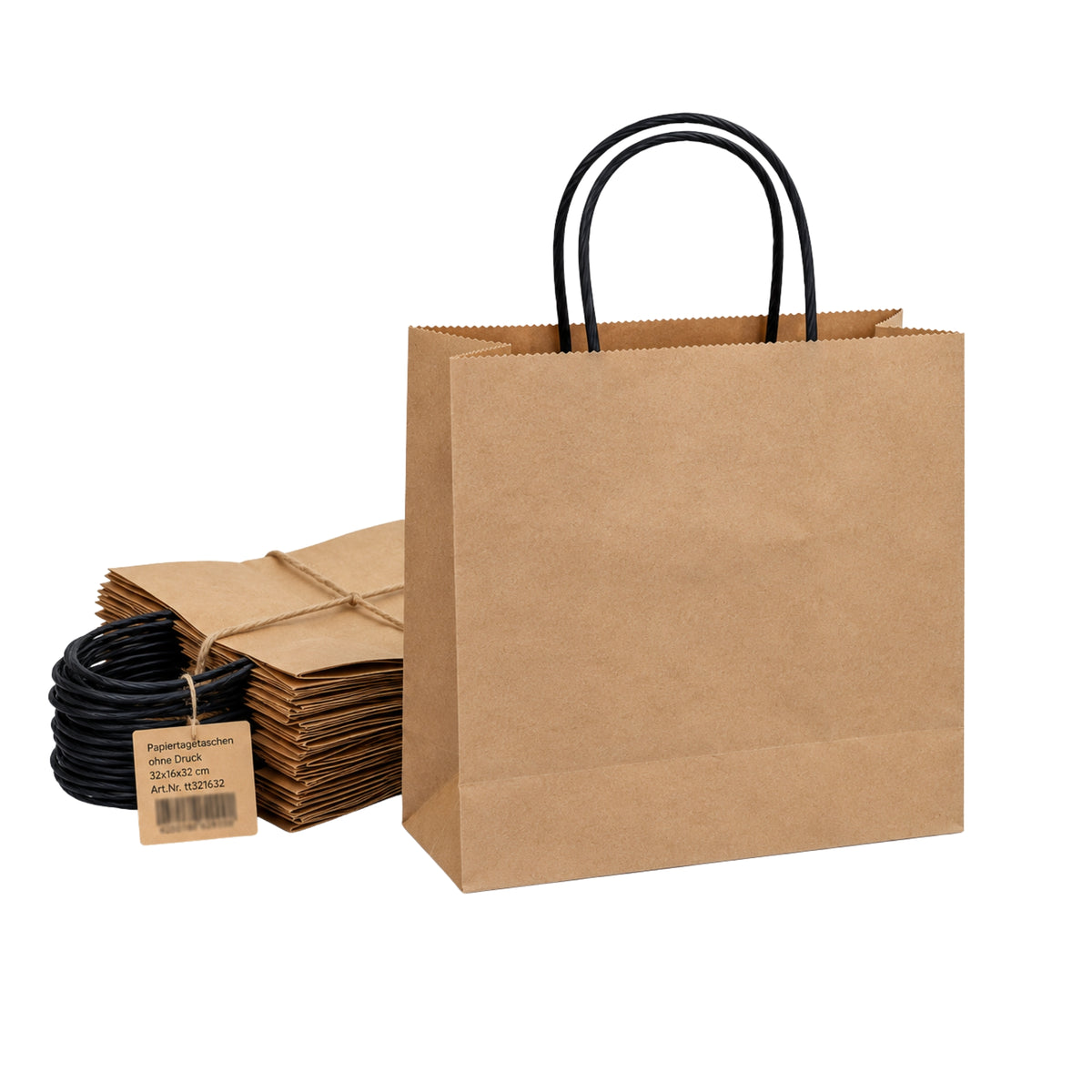 Papiertragetaschen – Natur