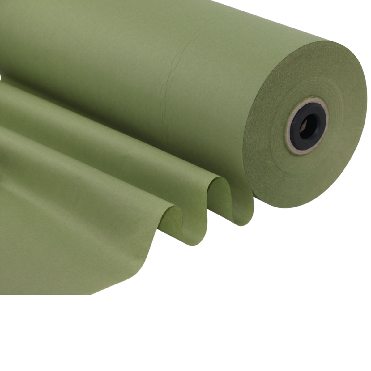 "De Luxe" Papier (30g) – Schilfgrün