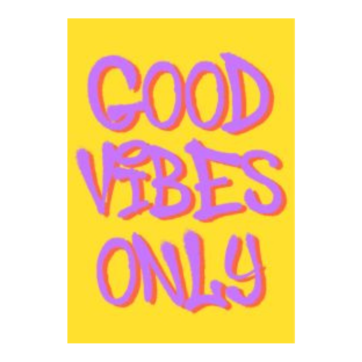 Etiketten – GOOD VIBES ONLY