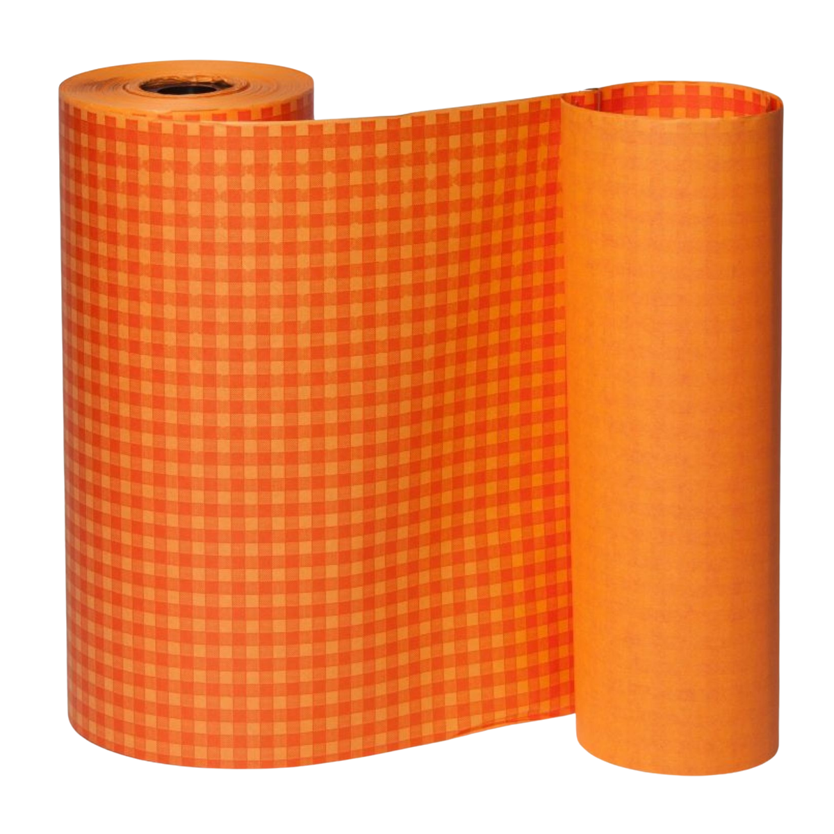 Manschettenpapier Dekor – Karo orange