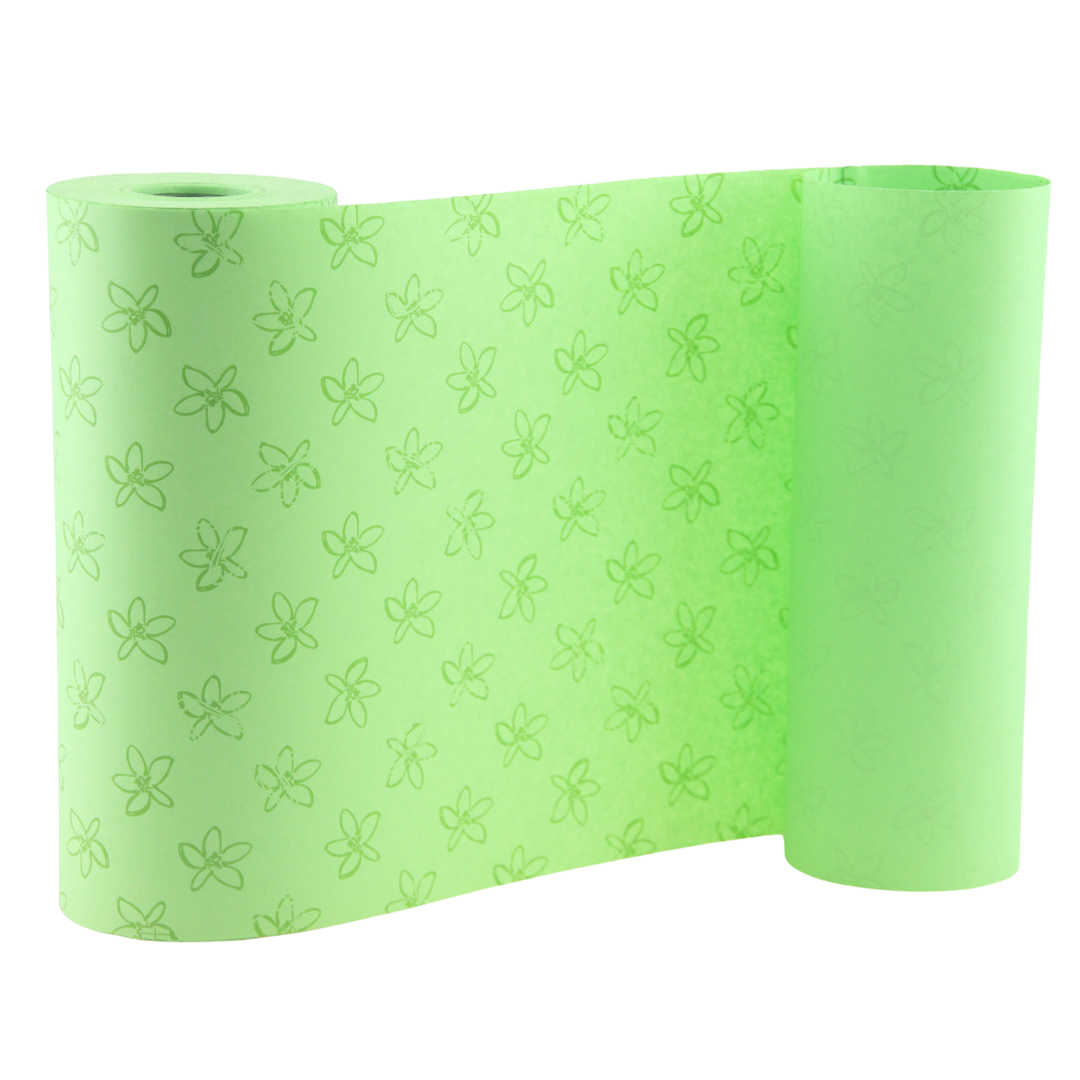 Manschettenpapier Dekor – Petit Fleur maigrün