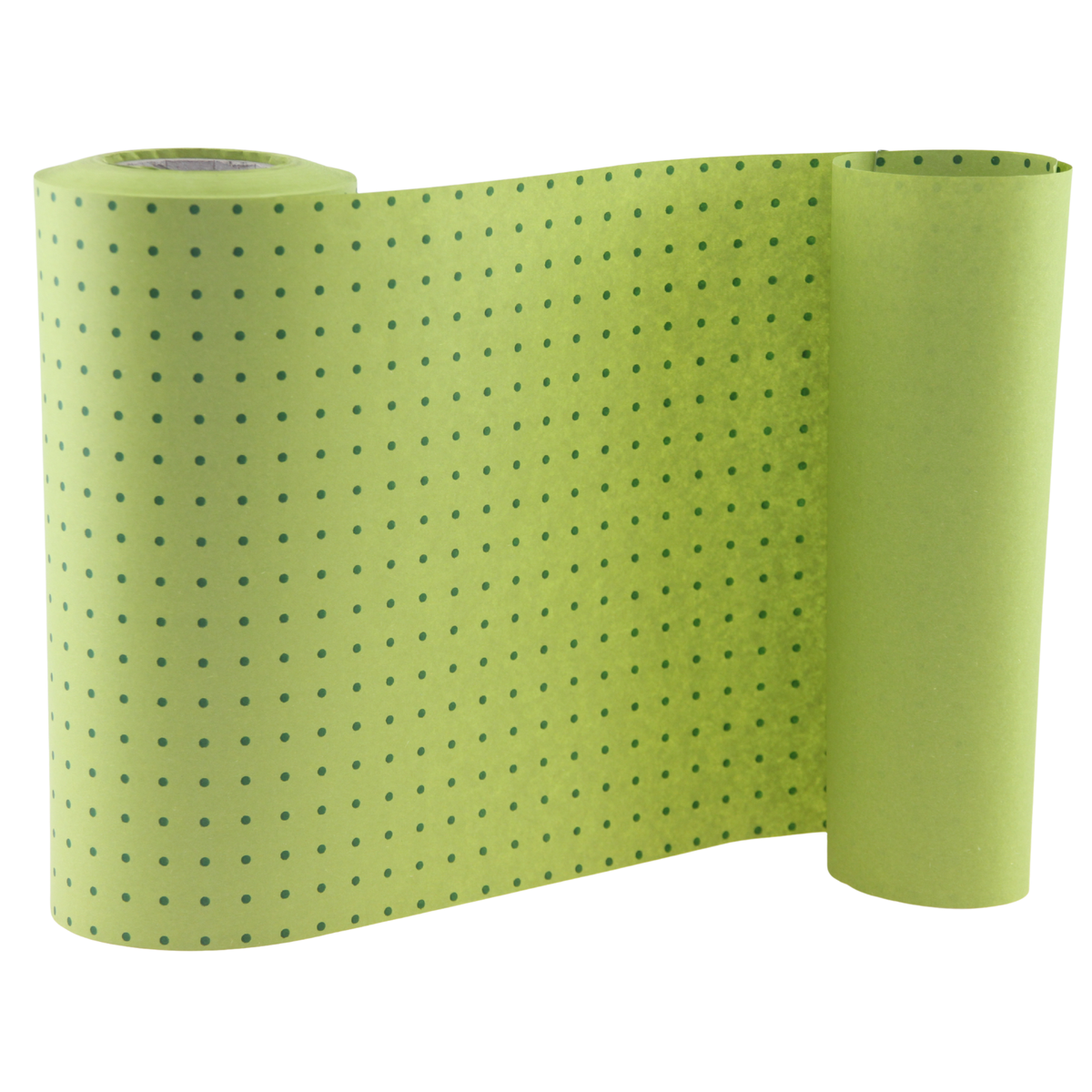 Manschettenpapier Dekor – Pünktchen maigrün