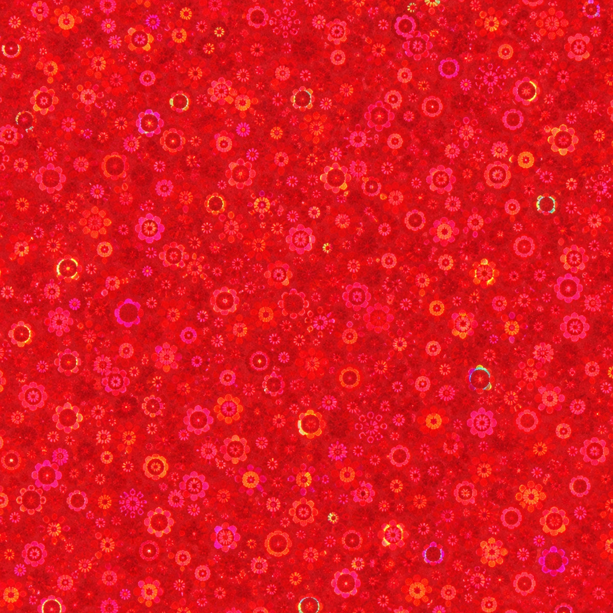 Holographie Papierbögen – Farbmuster Rot