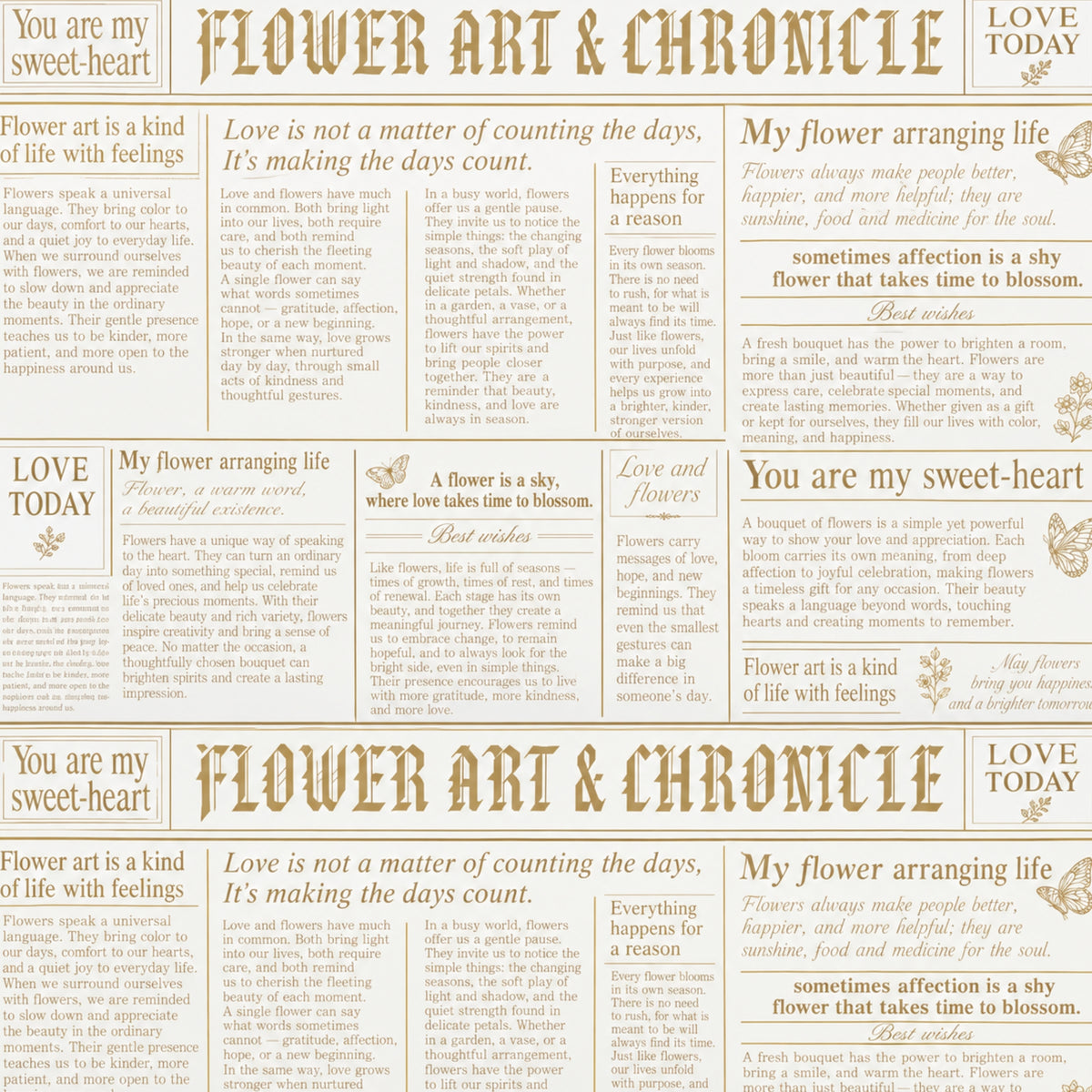 "Transmatt" Paperlook – Farbmuster Newsexpress Weiß  gold