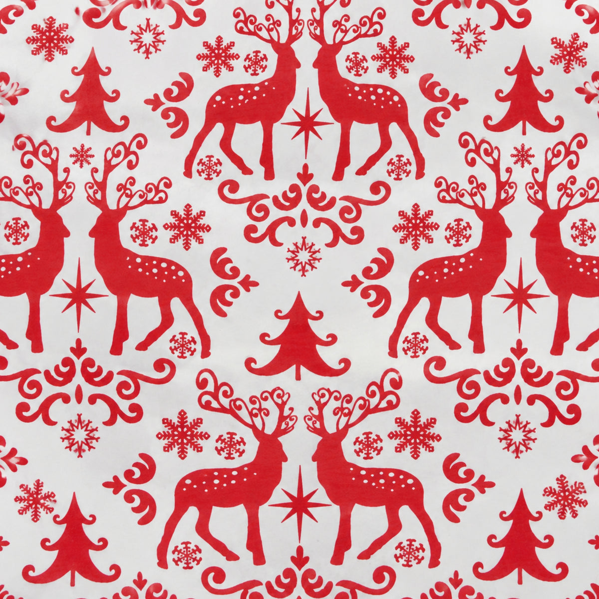 Papierkollektion Weihnachten – Farbmuster Nordic Christmas rot/weiß