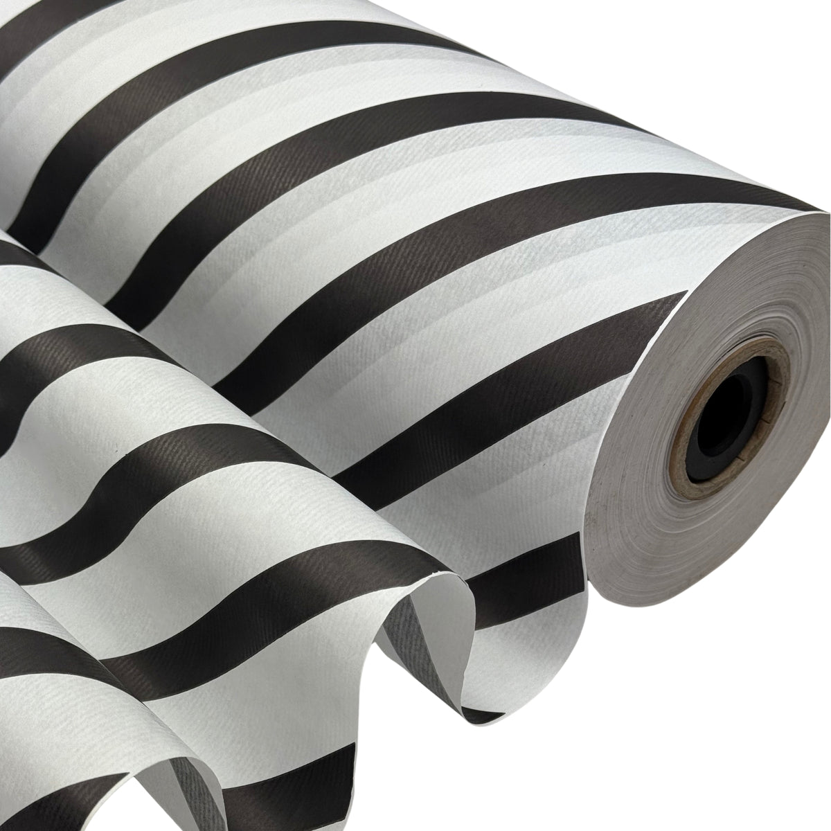 Ganzjahres-Kollektion Neutraldruck – Diagonal schwarz-weiß