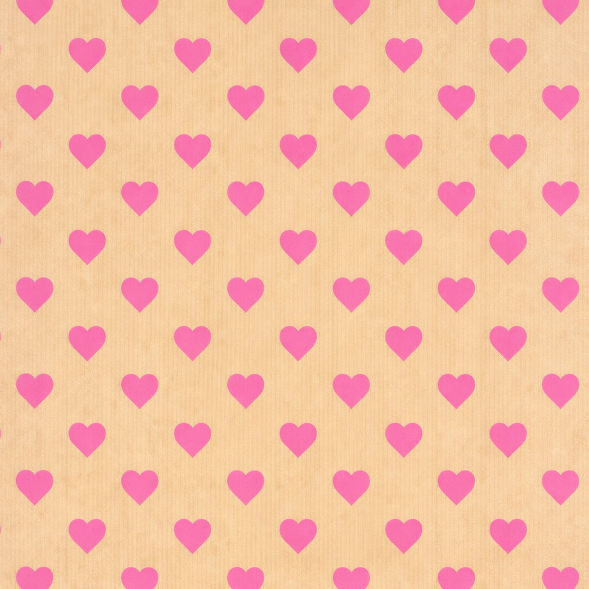 "Sweet Hearts" Papier – Farbmuster pink auf braun (35g)