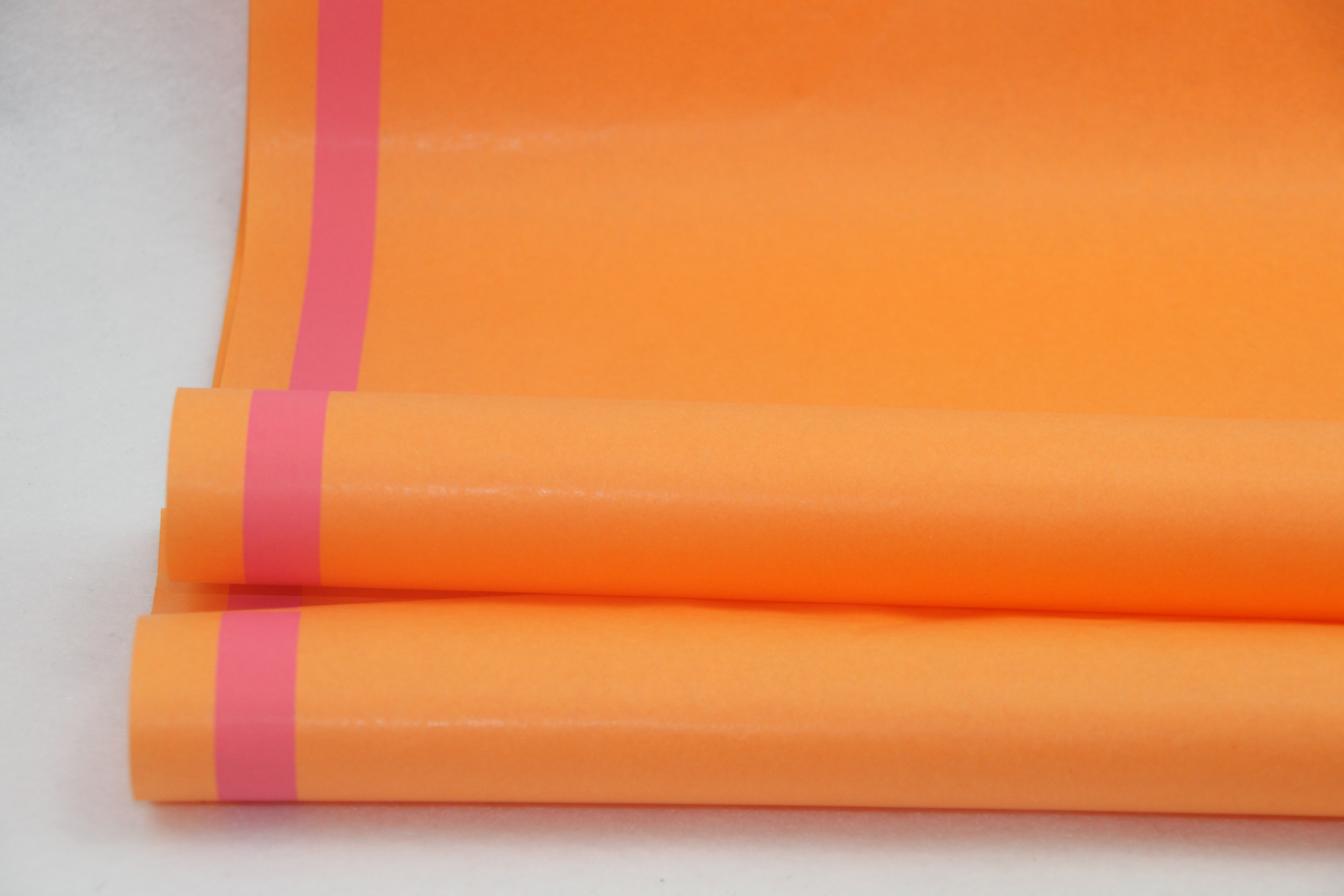 Lollipop rotorange mit pink